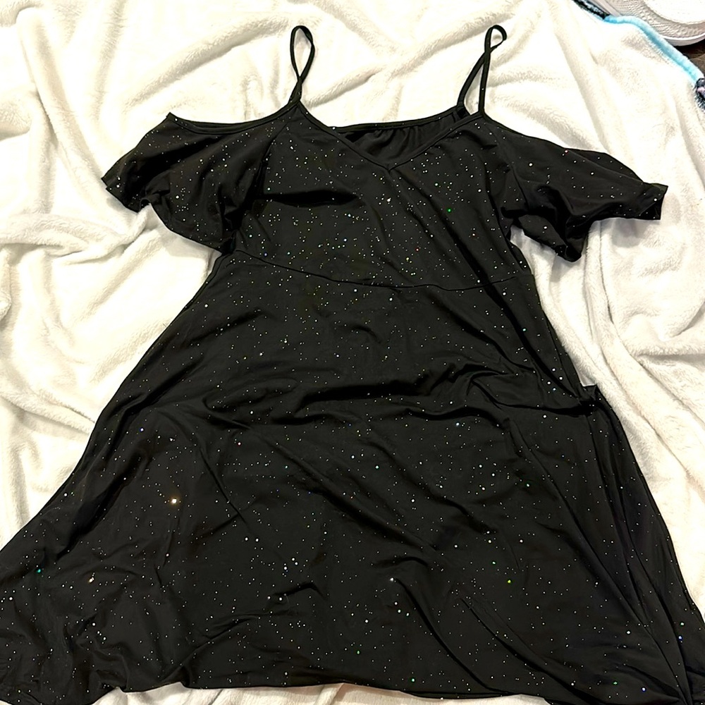 Black sparkly dress